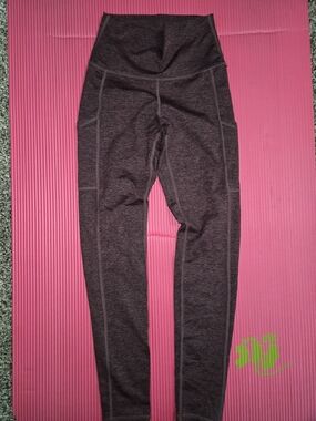 Aerie High-Waist Active Leggings - Dark Gray